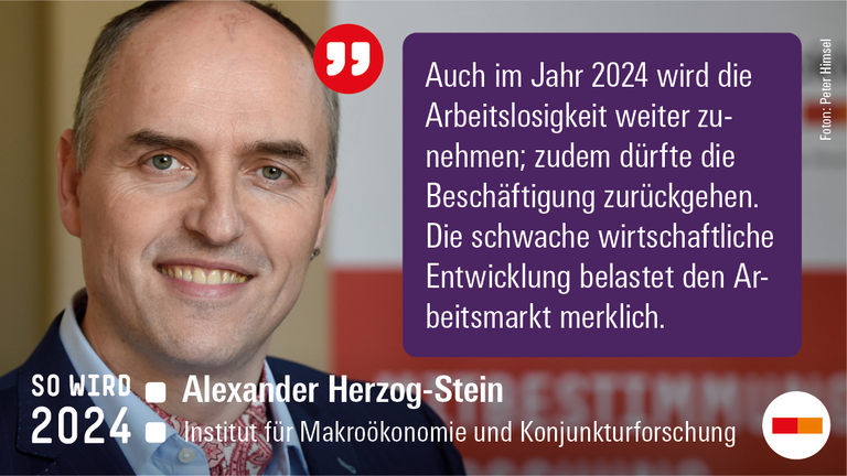 Alexander Herzog-Stein zur Arbeitslosigkeit 2024