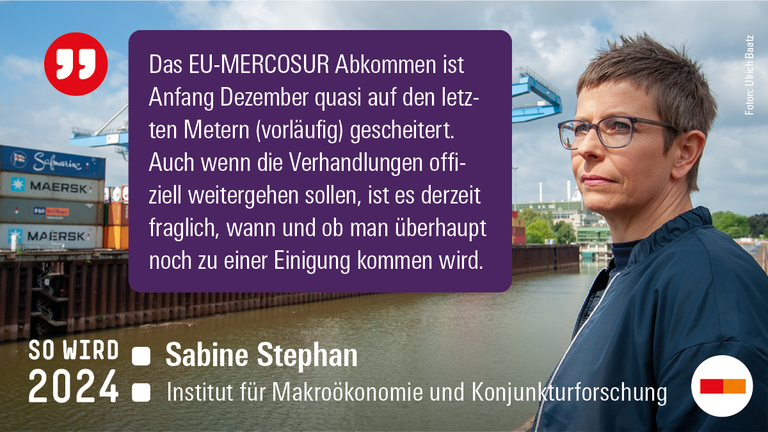 Sabine Stephan zu EU MERCOSUR 2024