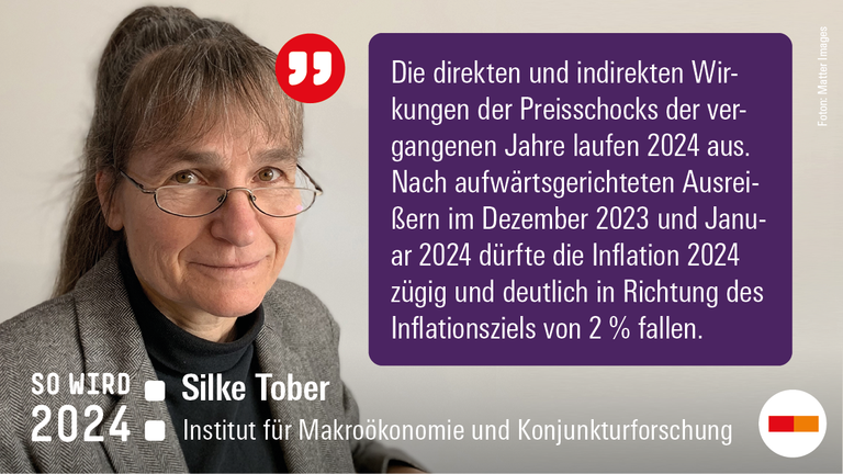 Silke Tober zu Inflation 2024