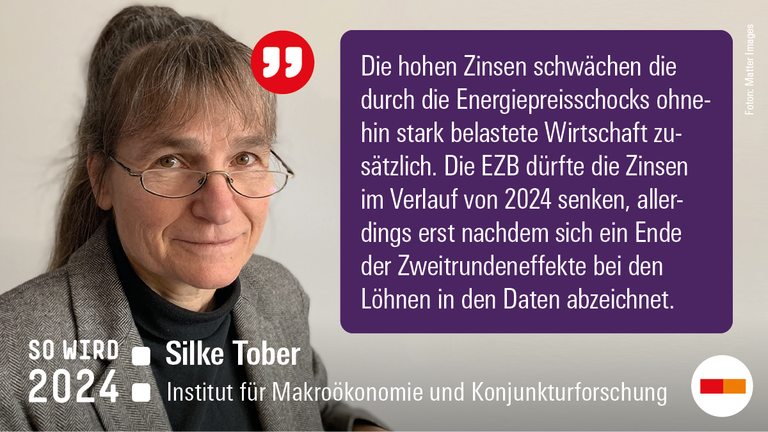 Silke Tober zum Thema EZB Zinsen 2024