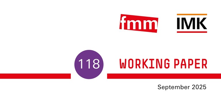 Cover FMM Working Paper with number and logos