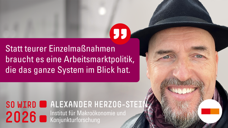 Foto von Alexander Herzog-Stein mit Zitatkachel